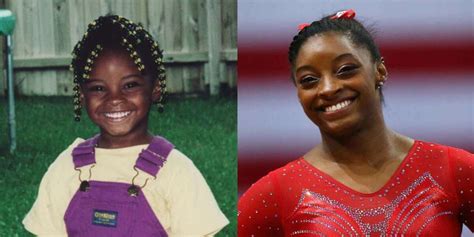 simone biles age 6